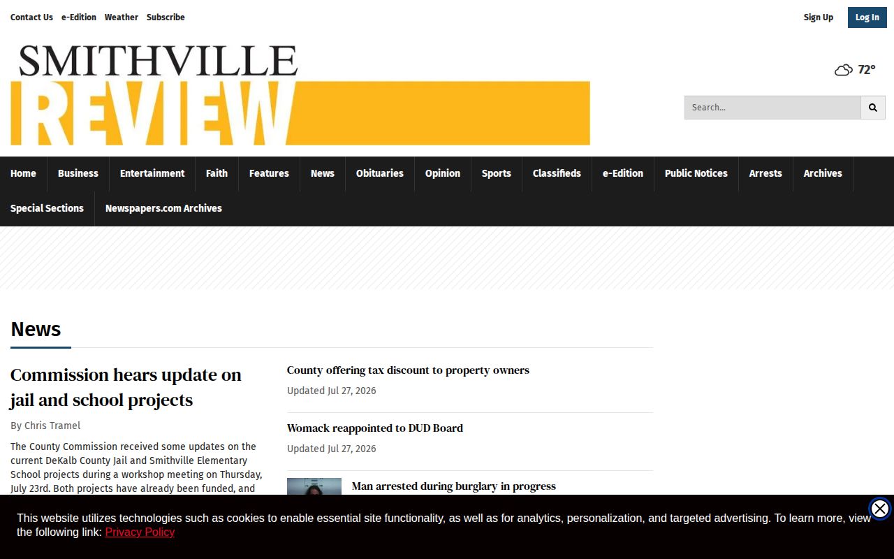 DeKalb County Jail weekly release record with iSOMS timestamps